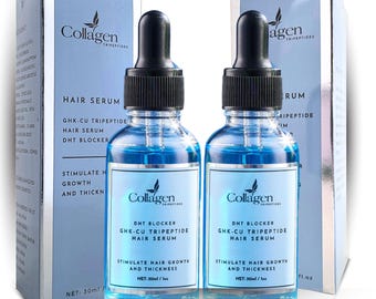 ghk cu dht blocker Copper Tripeptide For Thinning Hair Regrow Serum Essence Oil