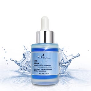 5% Copper Tripeptide with Palmitoyl Tripeptides Face Neck Serum For Men and Women, Tightening, Skin Brightening, Radiant Complexion