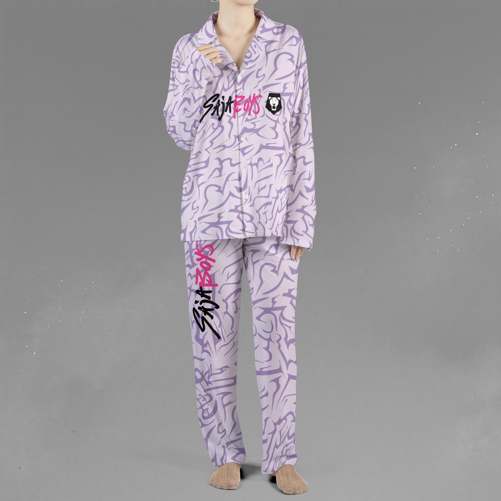 Discover Jinu Saja Boy Pajama Set, Gift For Fan Jinu, Kpop Jinu Saja Boys Cosplay Pajamas Set