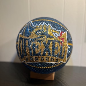 Custom Rhinestone Basketball: Handmade Team Sports Gift / Coach / Senior