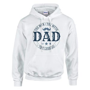 Dad Hoodie, The Man, The Myth the Legend, Fathers Day Gift, Classic Unisex Pullover Hoodie