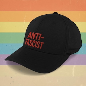 Antifascistisk hatt – Broderad basebollkeps