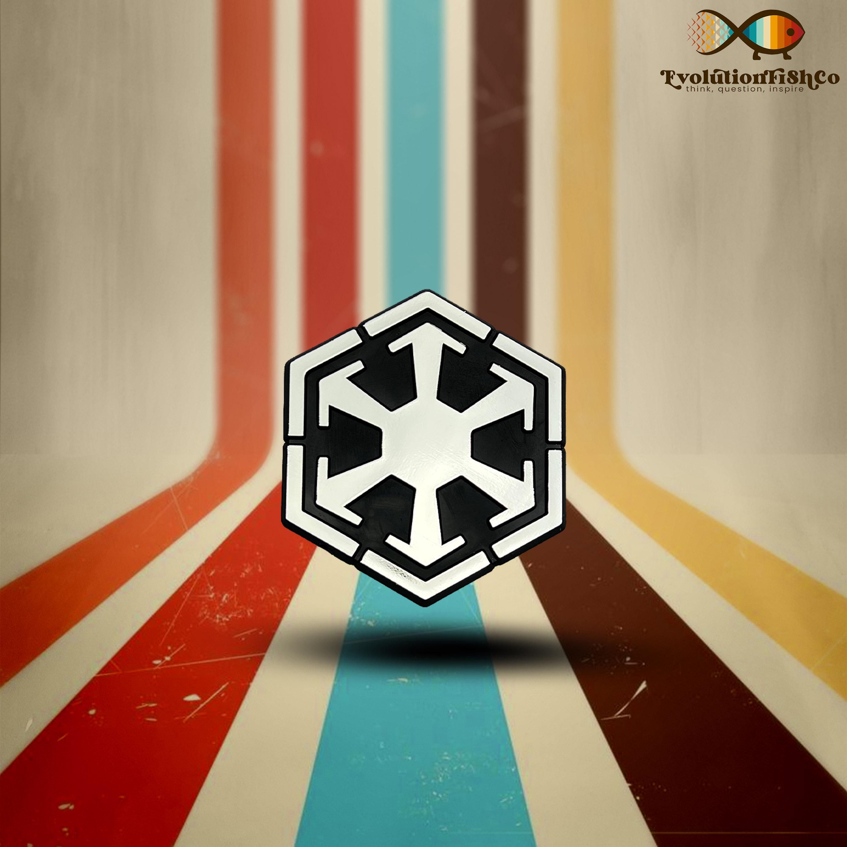 SW Sith Logo Plastic Auto Emblem
