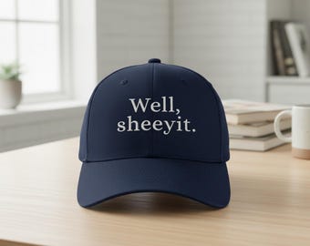 Nou, sheeyit-hoed, grappige sarcastische pet, zuidelijke jargonhumor Dad Hat, unisex verstelbare baseballpet, memecadeau