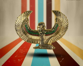 Gevleugeld Isis Metal Auto-embleem
