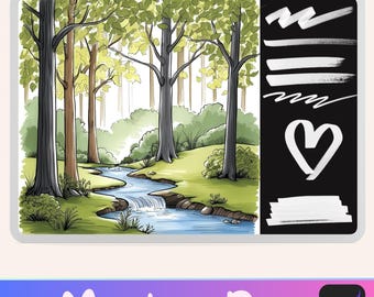Procreate Marker Brush Set: 100+ Realistic Alcohol Marker Brushes (Digital Download)