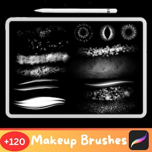 Procreate Makeup Brushes: Beauty Portrait Brush Set (120+)
