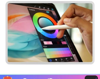 Paquete de paletas de colores Procreate: Muestras (Descarga digital)