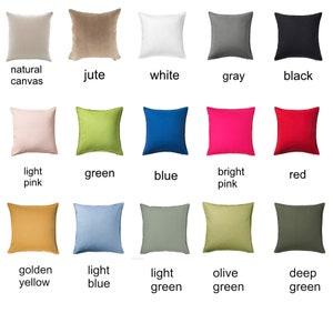 20 inch Down Feather Pillow Insert Form or Polyester Fiberfill image 4