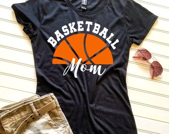 Basketball Mom T-Shirt: Ladies Tri-Blend Sports Tee