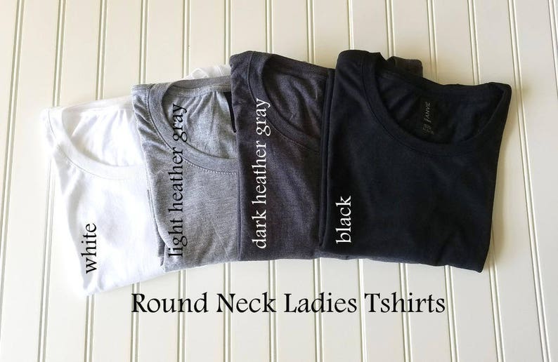 US Air Force Wife Ladies Tshirt light heather gray with navy READY to SHIP image 5