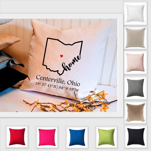 Ohio State Pillow Etsy