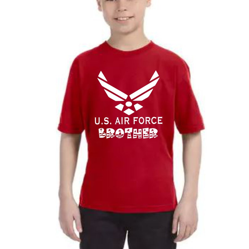 Air Force Brother Youth T shirt image 3