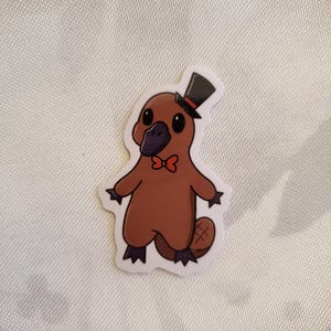 Dapper Platypus Sticker
