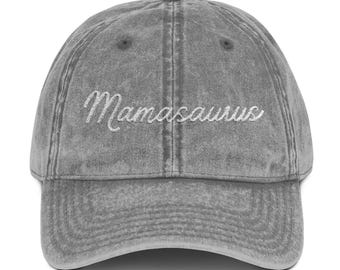 Gorra de estilo vintage, gorro de mamá para mamá primeriza, bonito gorro de mamá, regalo para mamá primeriza, gorro bordado para mamá, regalo para el día de la madre para ella
