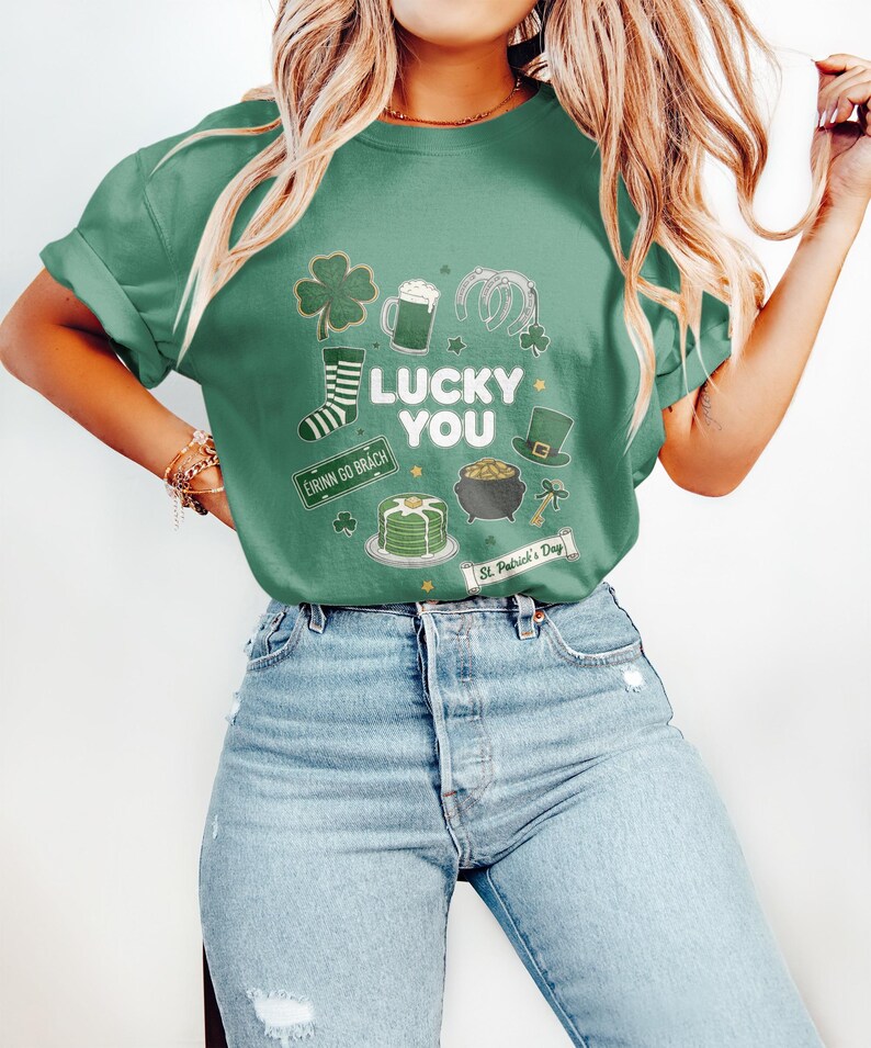 St Patricks Baby Tee Womens