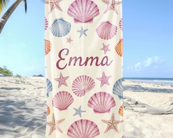 Custom Personalized Beach Towel for Bride  Bridesmaids  Perfect for Girls Trip Pool Party Vacation  Soft  Absorbent  Unique Gifts