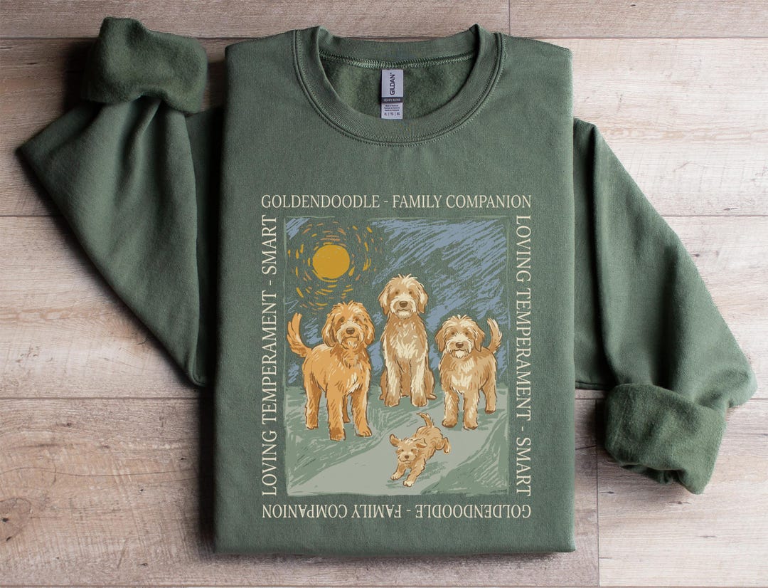 Goldendoodle Shirt Doodle Dog T Shirt Golden Doodle Gift Goldendoodle ...