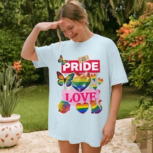 Pride Love Wins Rainbow Shirt Tank Top LGBTQ Ally Gift Parade Festival Human Rights Equal Support Bi Lesbian Transgender Nonbinary Subtle