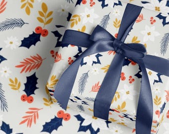 Cute Xmas Wrapping Paper Roll Christmas Paper Festive Gift Wrapping Holiday Wrap Paper Luxury Gift Wrap Christmas Presents