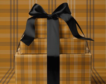 Papel de regalo a cuadros, rollo de papel de regalo a cuadros, papel de regalo para fiestas, papel de regalo navideño, papel de regalo retro, papel de regalo festivo, Navidad