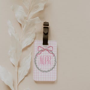 Personalized Gift Custom Luggage Tag Acrylic Luggage Tags Monogram Luggage Tag Travel Gifts Gift For Travelers Bachelorette Party