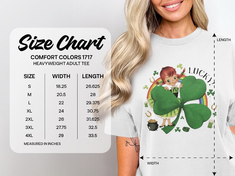 Lucky Charm Clover Tee, Cute St Patrick's Day Shirt, Irish Holiday T-shirt, Four Leaf Clover Graphic Tee, Festive Clover Top