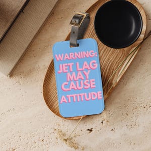 Funny Luggage Tag Gift For Travelers Wedding Favor Travel Gift Bachelorette Party Cute Luggage Tags Travel Accessories Bag Tag