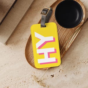 Personalized Gift Custom Luggage Tag Monogram Luggage Tags Travel Luggage Accessories World Traveler Gift Wedding Favor Personalized Gift