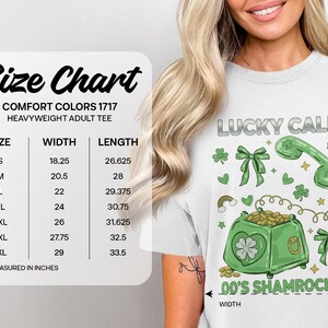 Lucky Call T-shirt, 90's Shamrockin Tee, Vintage Inspired Graphic Tee, Retro St. Patrick's Day Shirt, Cute Green Clover Shirt
