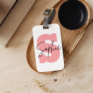 Personalized Gift Custom Luggage Tag Acrylic Luggage Tags Monogram Bag Tag Travel Gifts Funny Luggage Tag Gift For Travelers luggage id tag