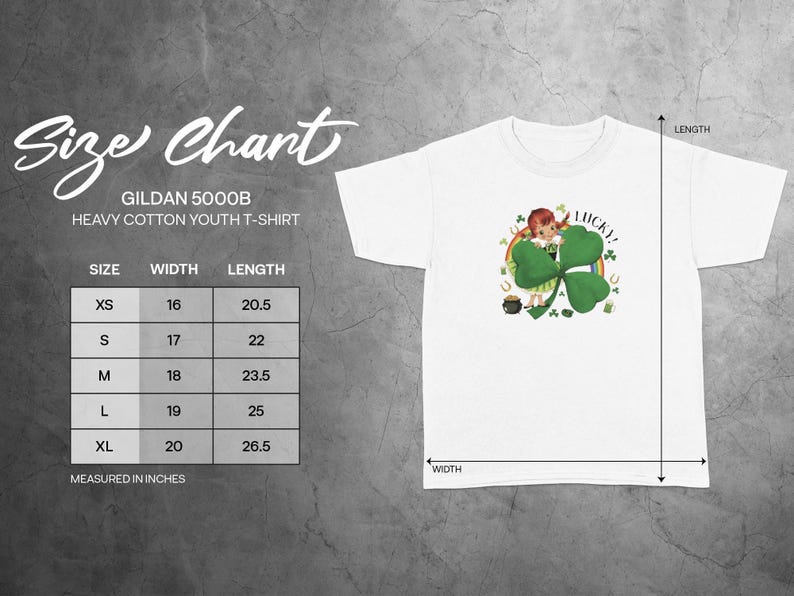 Lucky Clover Youth T-Shirt, St. Patrick's Day Graphic Tee, Kids Green Shamrock Shirt, Festive Irish Holiday Apparel