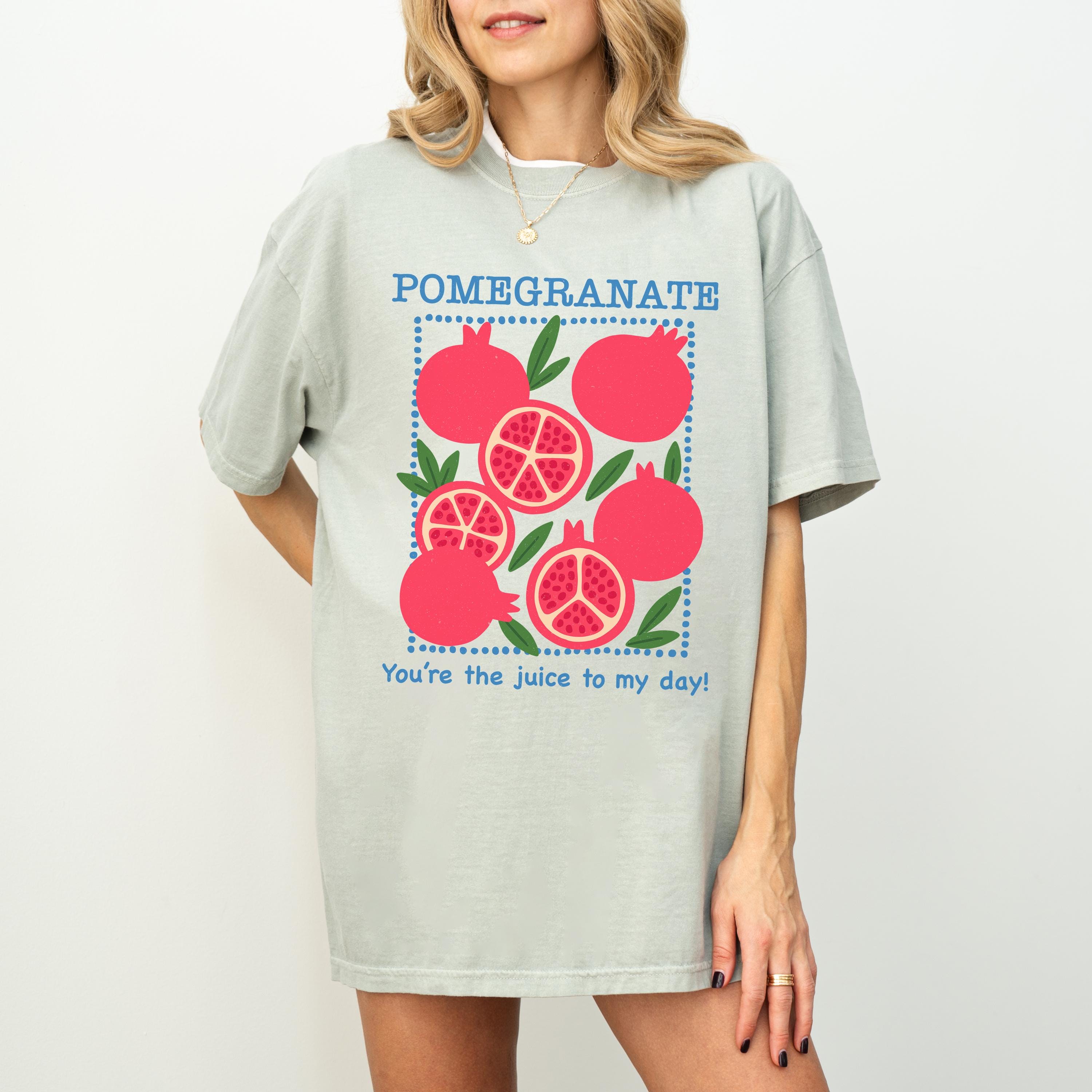 Pomegranate Shirt Fruit T Shirt Greek Mythology Gift Cottagecore Clothes Hades And Persephone Tee Comfort Colors Shirt Gift For Her