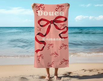 Bride Beach Towel for Bridesmaid Gift Best Birthday Gift Vacation Gifts Pool Party Favors Bachelorette Beach Holiday Gift Travel Towel