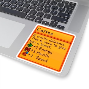 Stardew Valley Stickers, Video Game Decals, Gaming Accessories, Laptop Decals, Water Bottle Stickers, Farming Game Merch