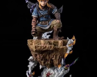 Legend of Zelda: Tears of the Kingdom – Link GK Resin Statue | Epic Collector&#39;s Display