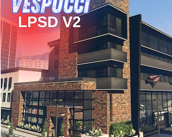 Vespucci Police Department Fivem MLO | Fivem Script MLO | Custom Interior | High Quality Design | Fivem Ready Optimized MLO