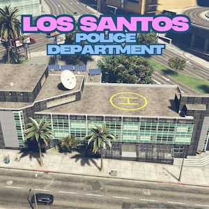 Département de police de Los Santos Fivem MLO | Fivem MLO Pd | Jeu de rôle policier de Fivem | Intérieur personnalisé | Prêt pour Fivem | MLO optimisé