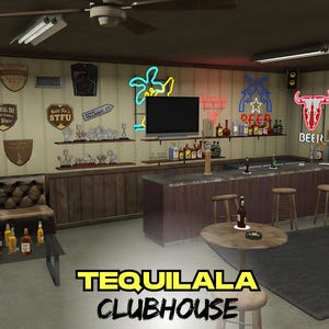 Fivem MLO | Fivem Clubhouse MLO | Fivem Mlo Bar | High Quality Design | Fivem Ready | Optimized MLO | High Quality