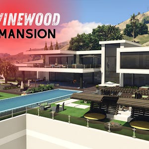 Vinewood Hills Mansion Fivem MLO | Fivem Script MLO | Custom Interior | High Quality Design | Fivem Ready Optimized MLO