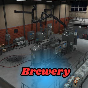 Fivem MLO | Fivem Brewery MLO | Fivem Business Mlo | Custom Interior | High Quality Design | Fivem Ready  | Optimized MLO