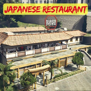 Fivem MLO Business | Fivem Japanese Restaurant MLO | Fivem Server Mlo | Fivem Shop Mlo | High Quality Design | Fivem Ready | Optimized MLO