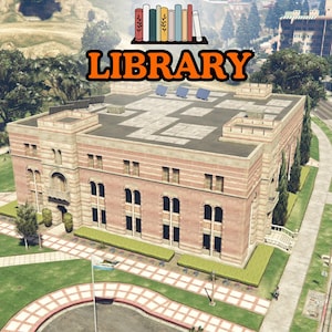 Fivem MLO | Fivem Library MLO | Fivem Mlo Library Books | Fivem Study Roleplay | Optimized | Fivem Ready | High Quality