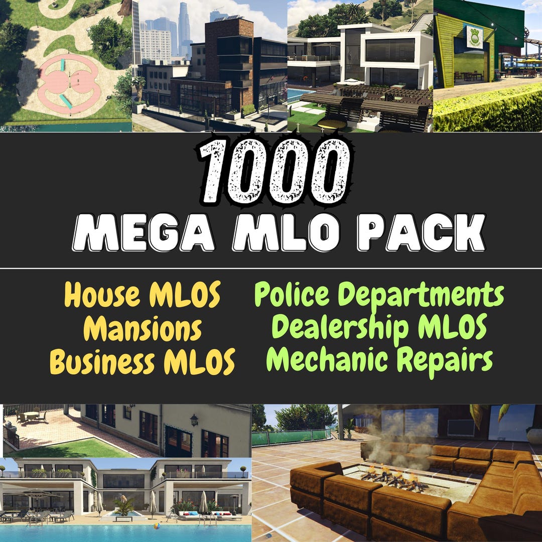 Fivem MLO Mega Pack | 1000+ High-quality Interiors - Etsy Australia