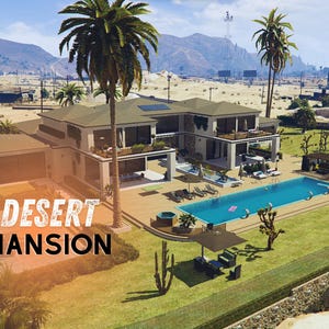Desert Mansion Fivem MLO | Fivem Script MLO | Custom Interior | High Quality Design | Fivem Ready Optimized MLO