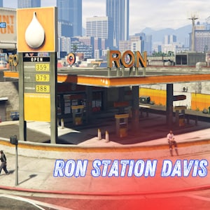 Fivem MLO Ron Station Davis | Fivem Mlo Business | Custom Interior | High Quality Design | Fivem Ready Optimized MLO