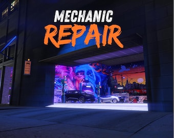 Mechanic Repair Fivem MLO | Fivem Script MLO Shop | Custom Interior | High Quality Design | Fivem Ready Optimized MLO