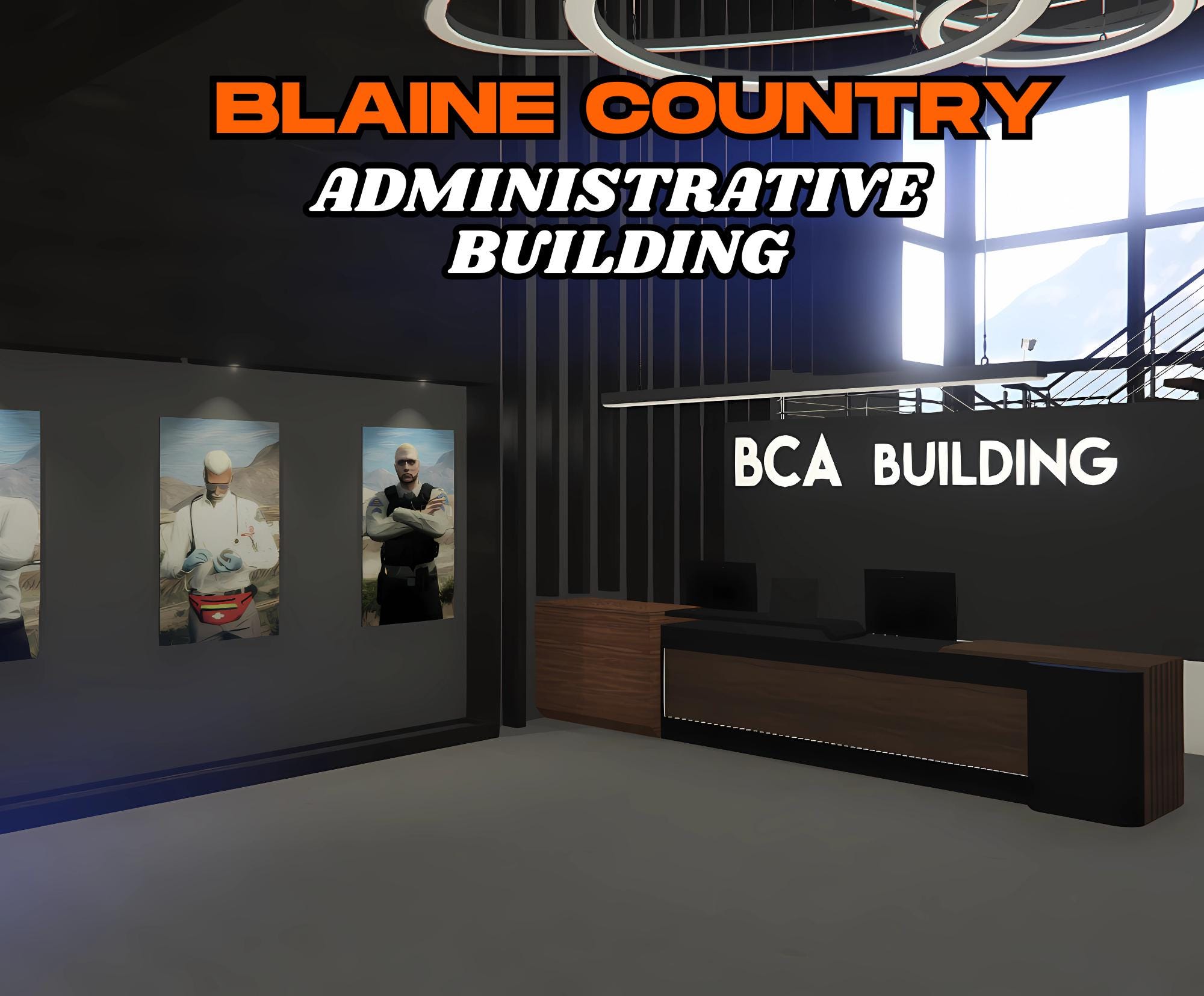 Fivem MLO | Fivem BCA Building Mlo | Fivem Sheriff Office  | High Quality Design | Fivem Ready | Optimized MLO