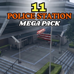 Fivem Police Station Mega Pack | Fivem Mlo | Fivem Police Pack | Fivem Federal Agent Rp | High Quality Design | Fivem Ready Optimized MLO