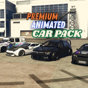 Fivem Cars Pack | Fivem Animated Car | Premium Animated Car Pack | High Quality Design | Fivem Ready